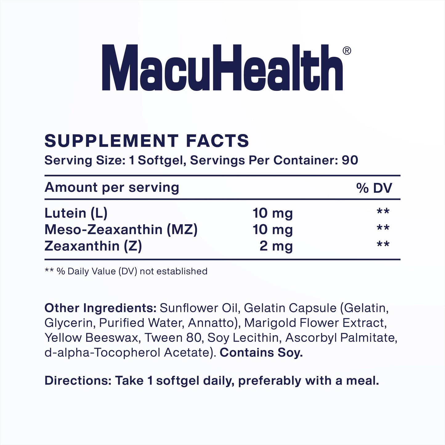 MacuHealth | Vision Supplement | Protect Your Eyes